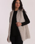 Gilet Lungo effetto Montone Mimi Muá