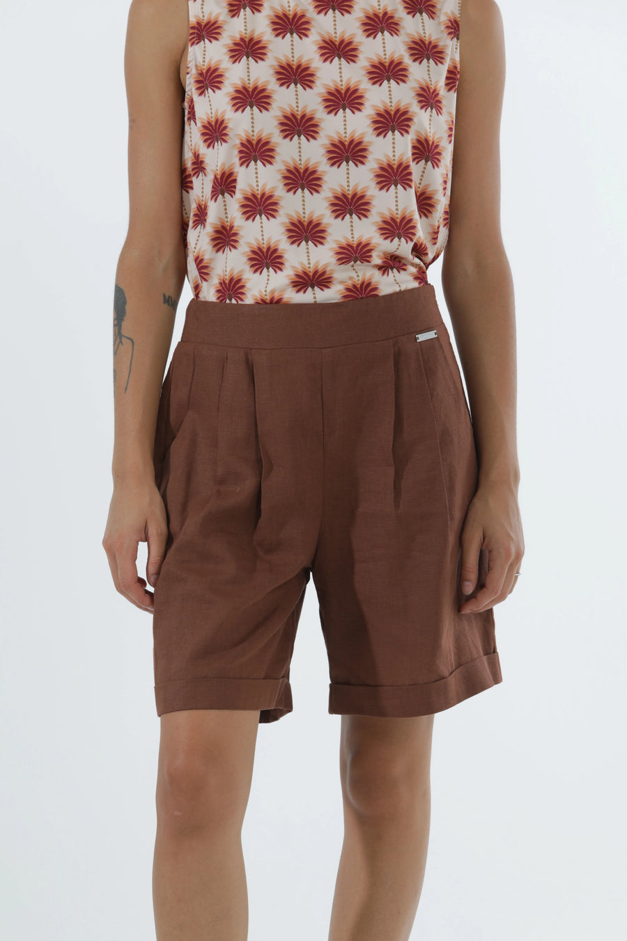 Shorts in Lino Mimi-Muà