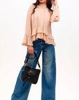 Blusa con Rouches Koralline