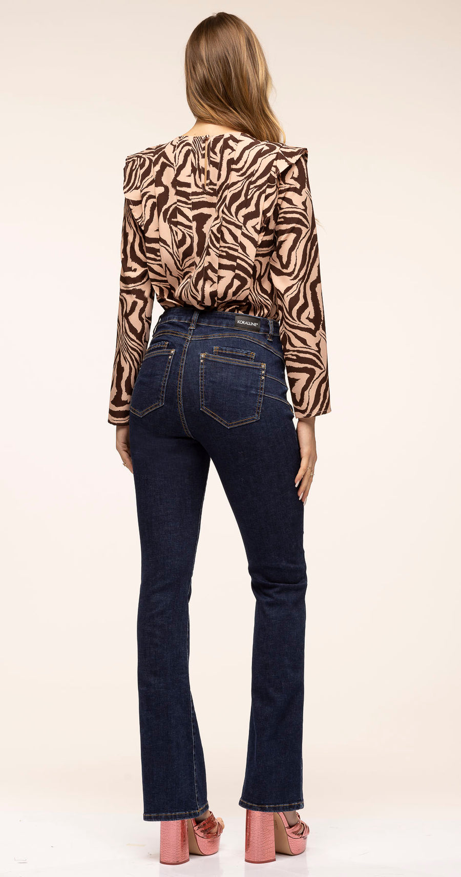 Blusa Koralline Animalier