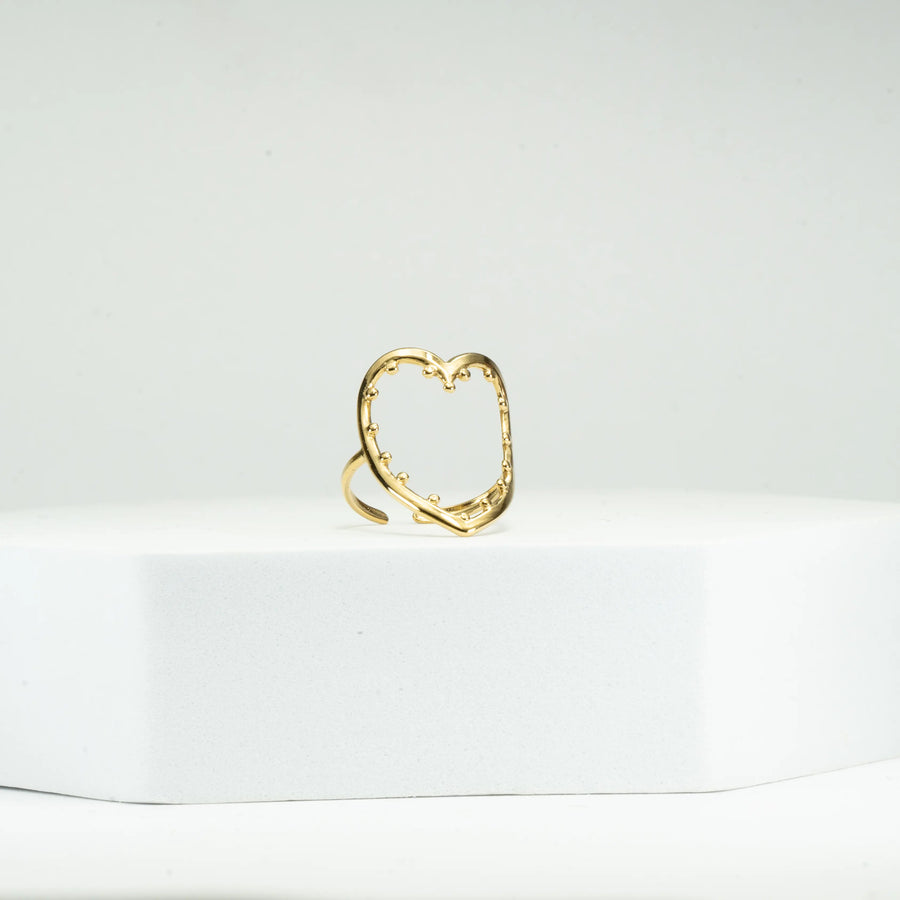 Touch of Love Ring Gold