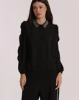 Camicia con Collo Ricamato Mimì Muà