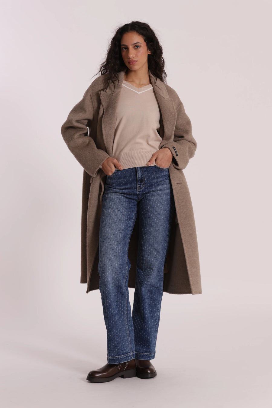Cappotto Lungo Doppio Petto Mimì Muà