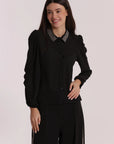 Camicia con Collo Ricamato Mimì Muà