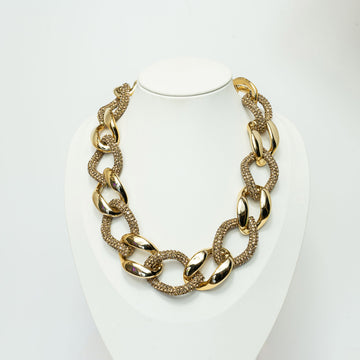 Twin Sparkle Chain necklace