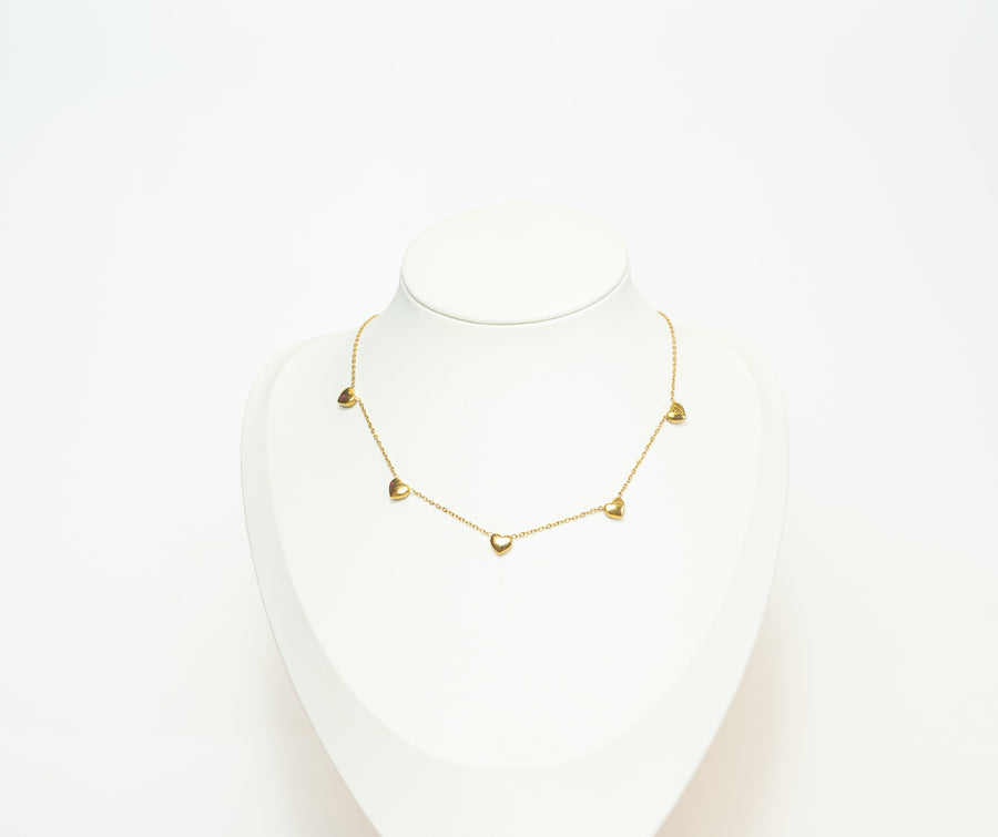 Love Again Necklace Gold