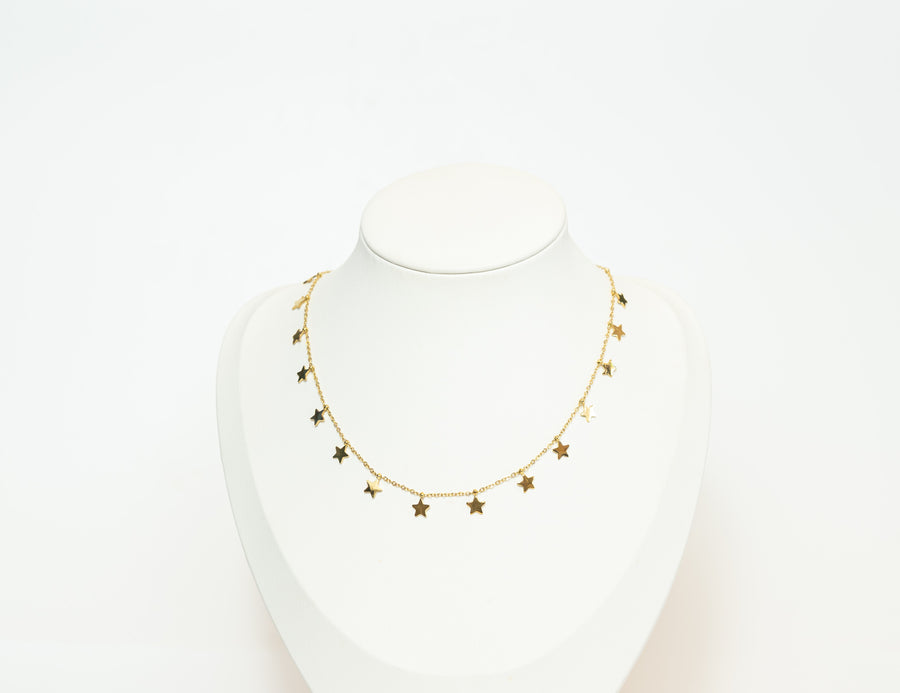 Star Necklace Gold