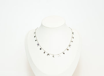 Teenage Dream Necklace Silver