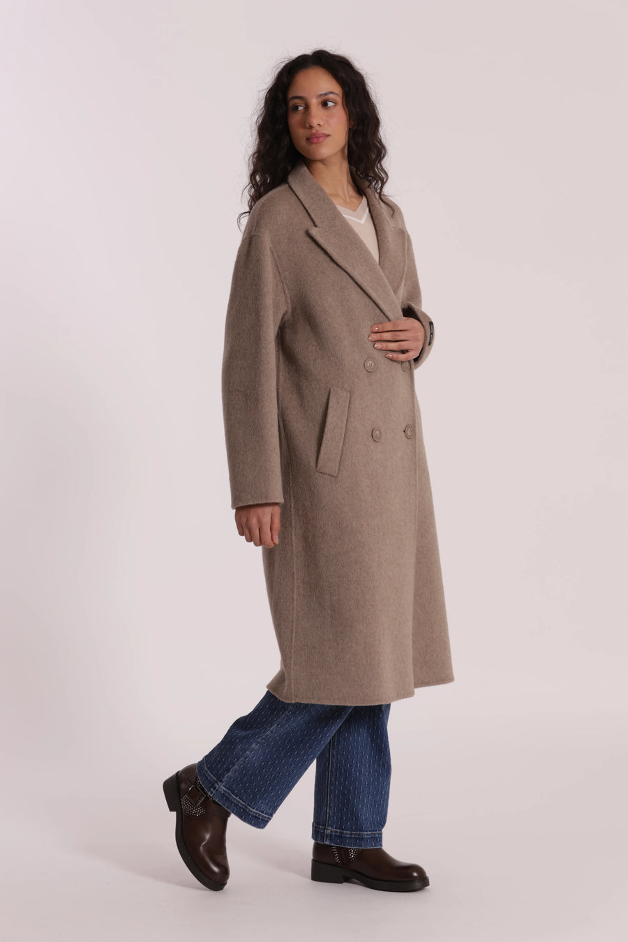 Cappotto Lungo Doppio Petto Mimì Muà