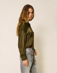 Camicia Twinset in Raso con Coulisse