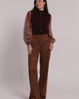Pantalone Effetto Camoscio Mimi Muà