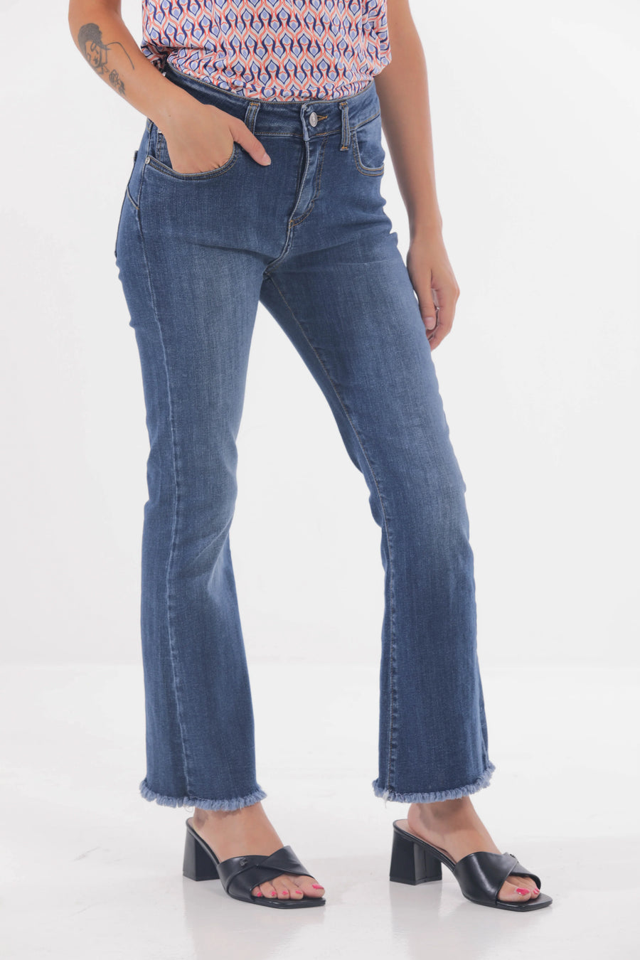 Jeans Cropped Flare Mimì muà