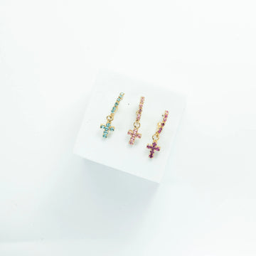 Croix Earrings Gold