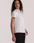 T-Shirt con Colletto Decorato Mimi Muà