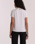 T-Shirt con Colletto Decorato Mimi Muà