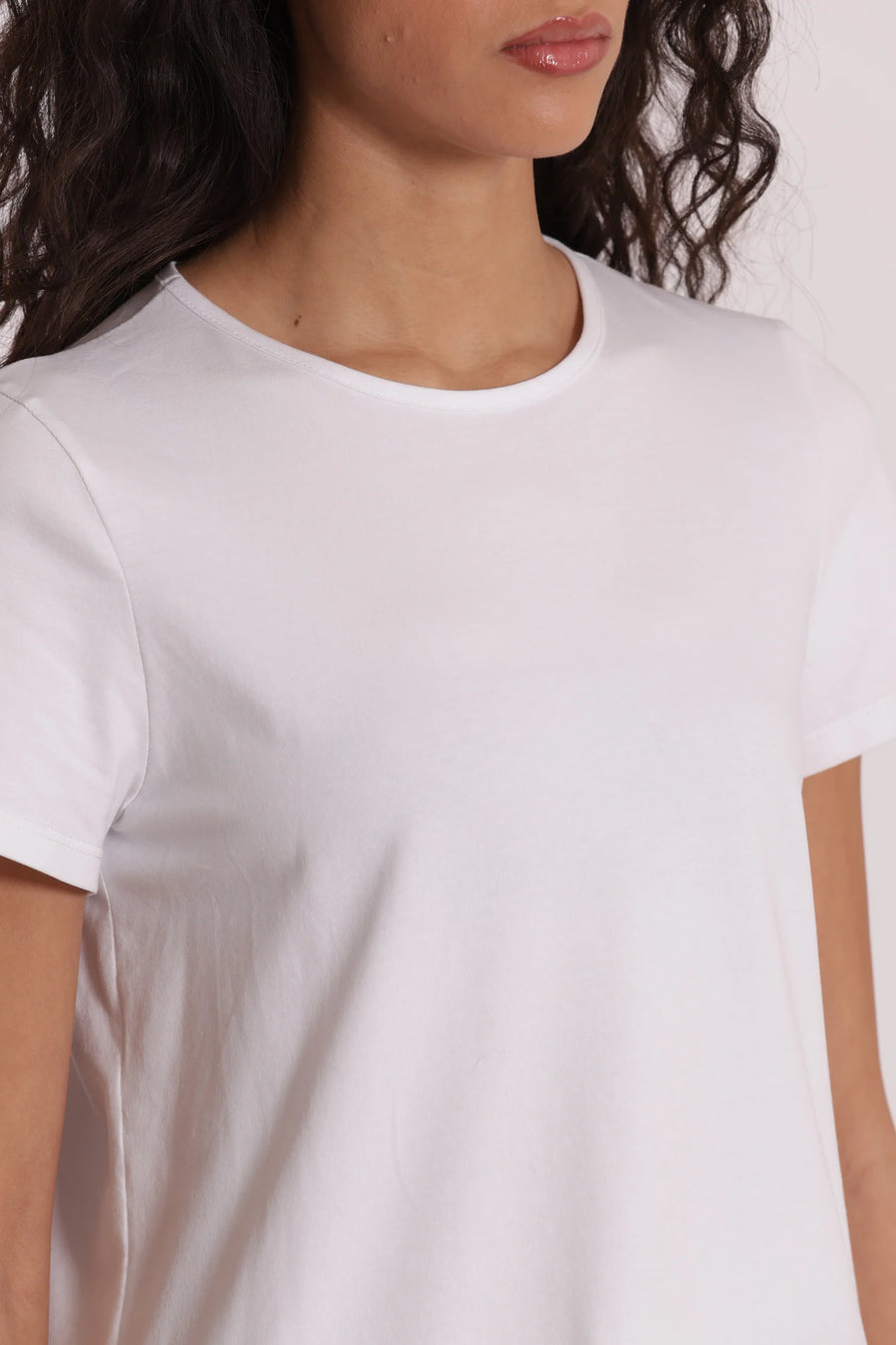 T-Shirt con Colletto Decorato Mimi Muà