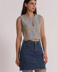 Top Cropped in Sangallo Mimi Muà