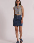 Top Cropped in Sangallo Mimi Muà