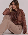 Blusa con Fiocco al Collo Mimi Muà
