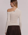 Blusa con Scollo Asimmetrico Mimi Muà
