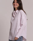Camicia a Righe con Strass Mimi Muà