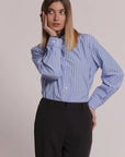 Camicia a Righe con Strass Mimi Muà
