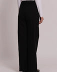 Jeans Wide Leg con Borchie e Strass sulle Tasche