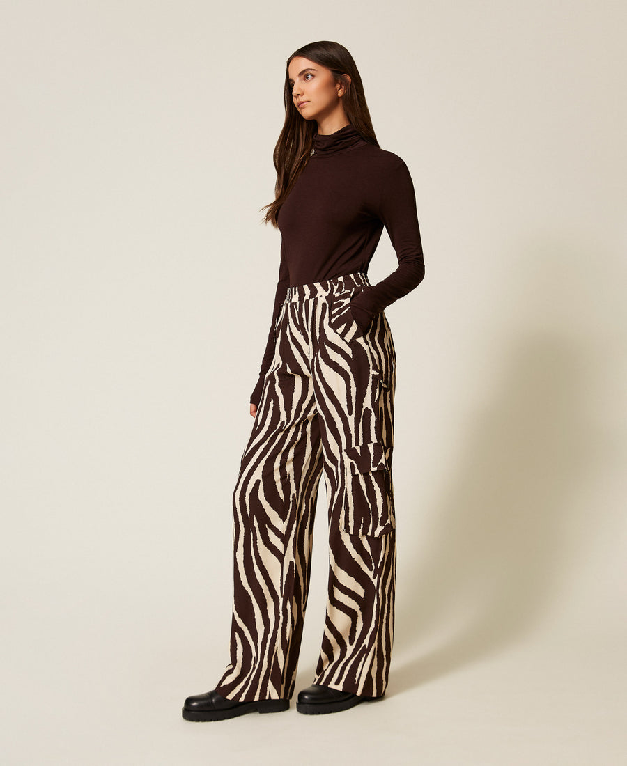 Pantalone Twinset Animalier
