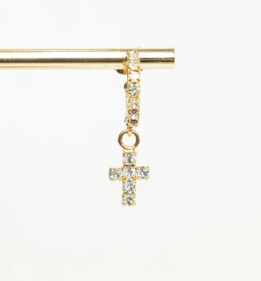 Croix Earrings Gold