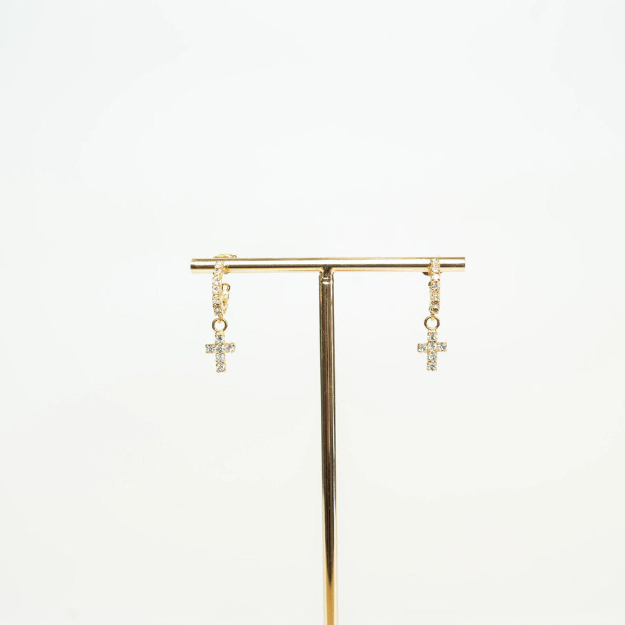 Croix Earrings Gold