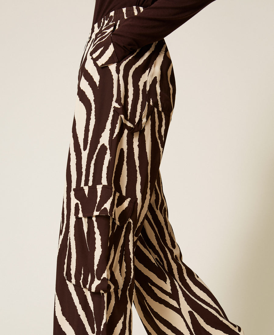 Pantalone Twinset Animalier