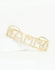 Customized BIG Pearl Name Bracelet