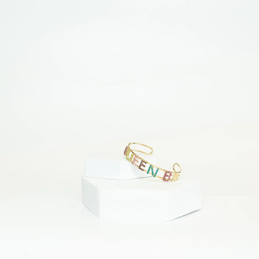 Customized Sparkling Name Bracelet