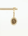 Saint Earrings Gold