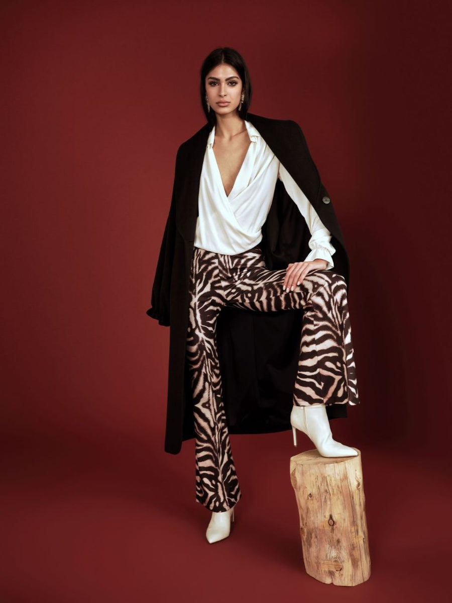 Pantaloni Animalier Mariuccia