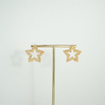 Shining Star Earrings Gold