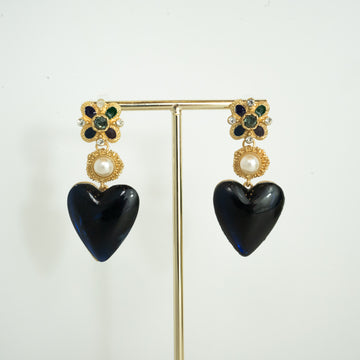 Baroque Heart earrings