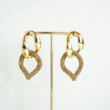 Twin Sparkle Chain earrings